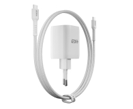 NEXT ONE Ładowarka sieciowa Fast 35W GaN 2xUSB-C z kablem USB-C white - 1318727 - zdjęcie 2